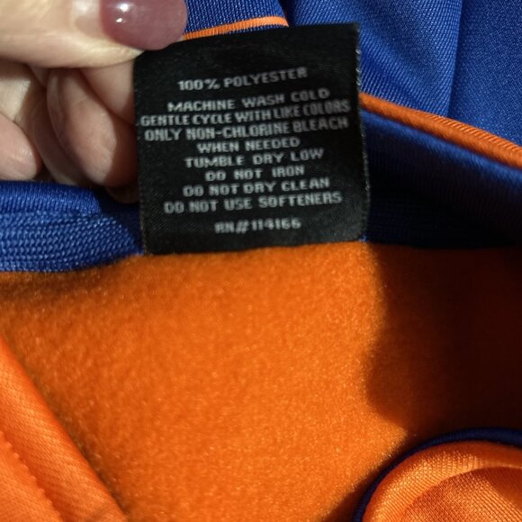 NEW Boise State BSU Broncos Colosseum Orange 1/2 Zip Sweatshirt Men's L - Picture 10 of 11